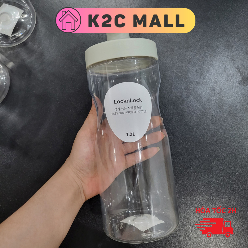 Bình Nhựa Đựng Nước LocknLock Nắp Bật, bình nước tủ lạnh Lock&Lock Easy Grip HAP813 [1.2L] HAP814 [1.5L] - K2Cmall | BigBuy360 - bigbuy360.vn