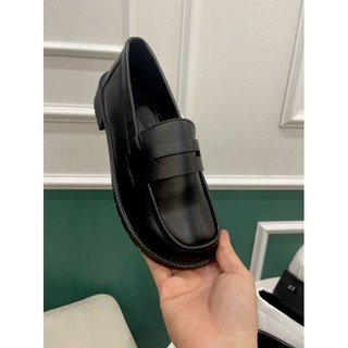 Giày đế đốc nữ 3cm oxford nữ chât da mềm mã v236