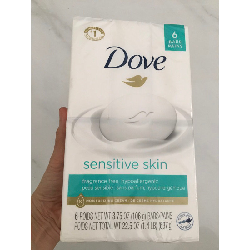 Xà bông cục Dove Original và Dove pink/Rose