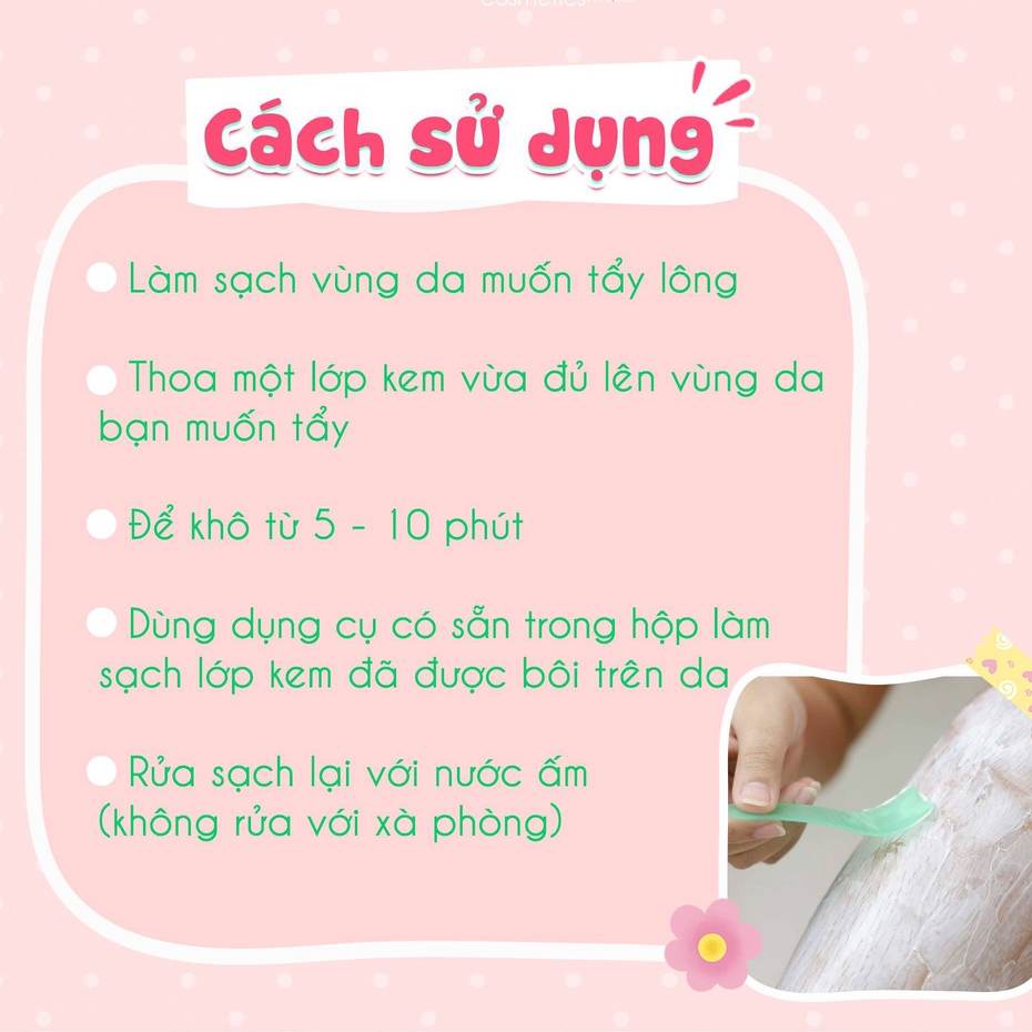 Kem Tẩy Lông Byphasse Hair Removal Cream