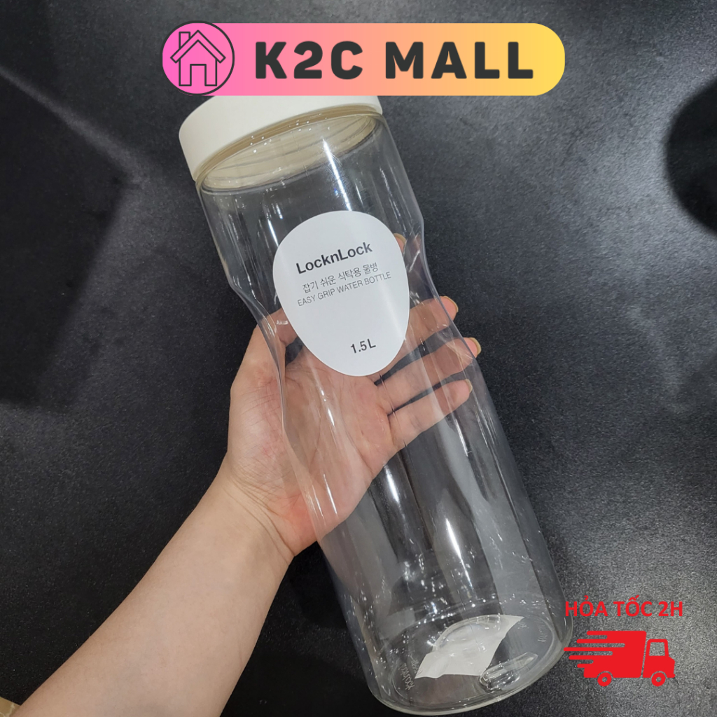 Bình Nhựa Đựng Nước LocknLock Nắp Bật, bình nước tủ lạnh Lock&Lock Easy Grip HAP813 [1.2L] HAP814 [1.5L] - K2Cmall | BigBuy360 - bigbuy360.vn
