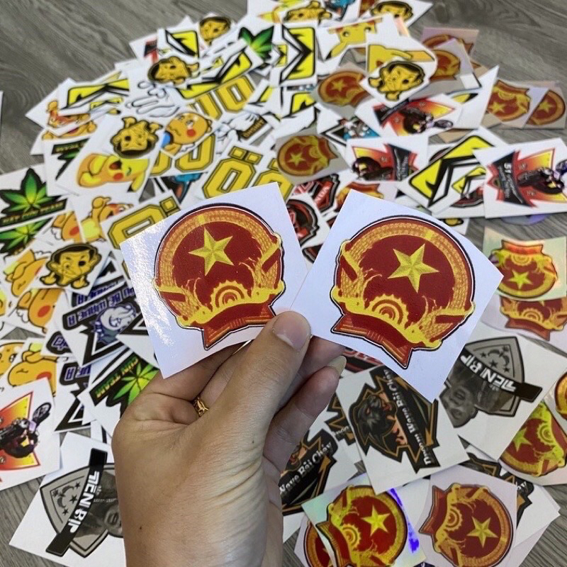 Tem Đảng dán xe máy xe điện dán điện thoại laptop