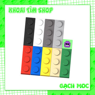 Combo 10 part dẹt 1x3 - phụ kiện gạch moc tương thích 3623