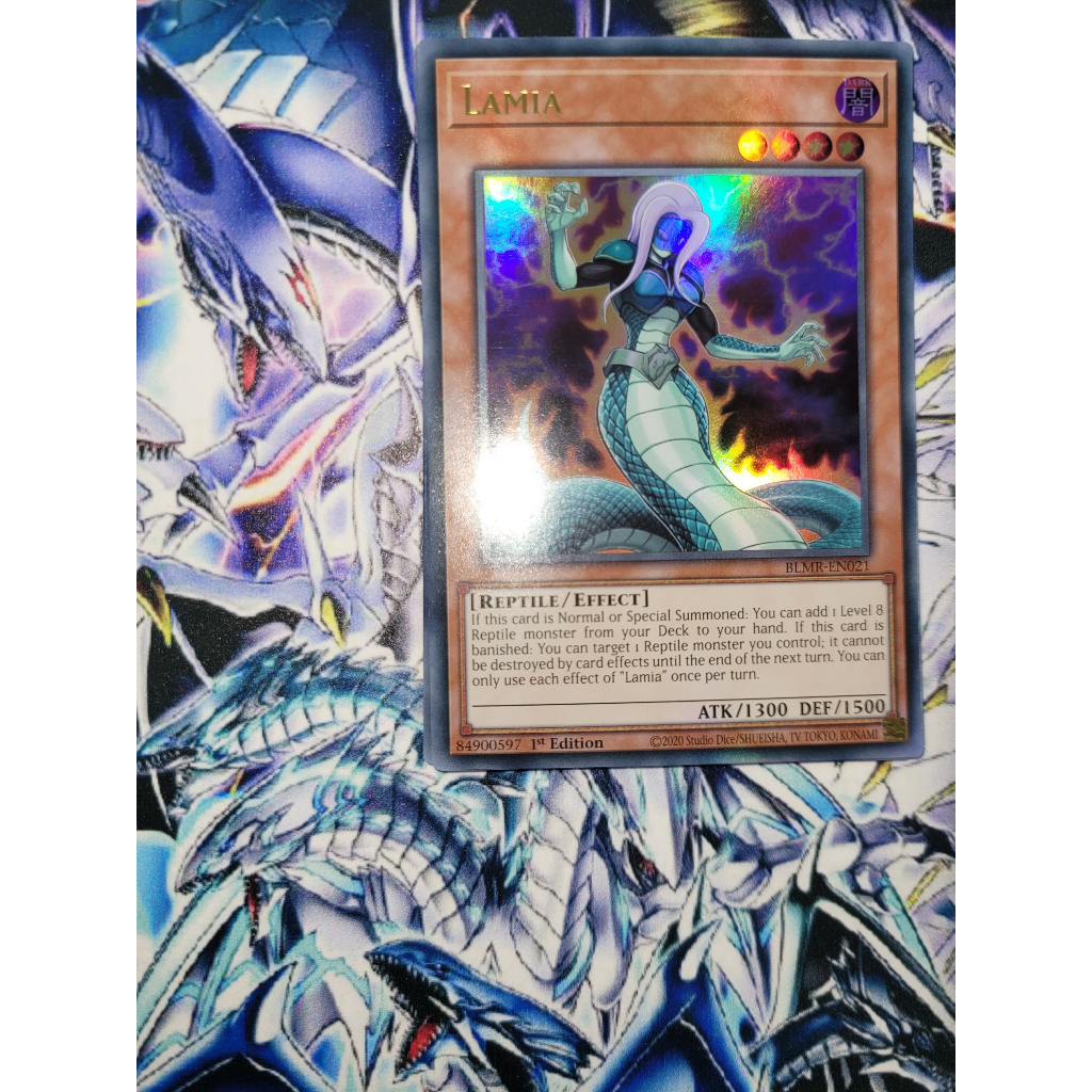 Thẻ bài Yugioh - TCG (UK) - Lamia / BLMR-EN021