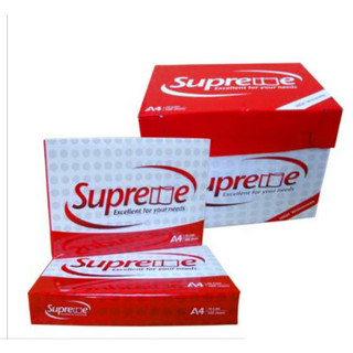 GIẤY IN A4 SUPREME ĐL 70gsm, CHÍNH HÃNG - THÁI LAN (500 TỜ)
