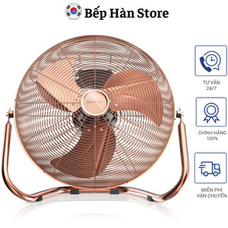 Quạt sàn brandson / trotec tvm13 / trotec tvm17, quạt chân quỳ, inox, cánh 45cm, 120w, gió mạnh, êm, nhập đức, bh 12 thá