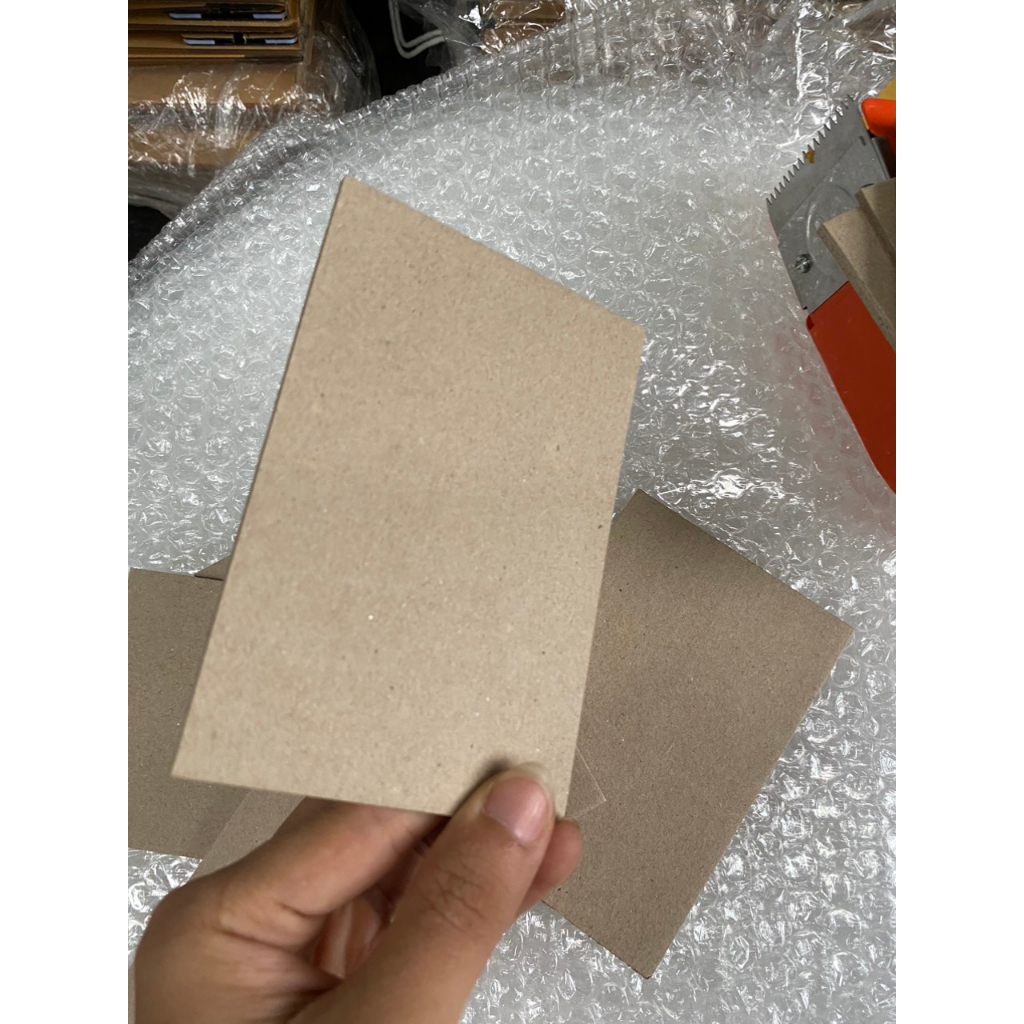 100 Tấm Bìa Lạnh carton 3.0mm kích thước yêu cầu Bìa gói card ảnh