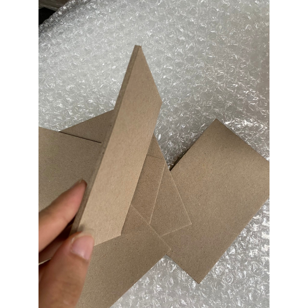 100 Tấm Bìa Lạnh carton 3.0mm kích thước yêu cầu Bìa gói card ảnh