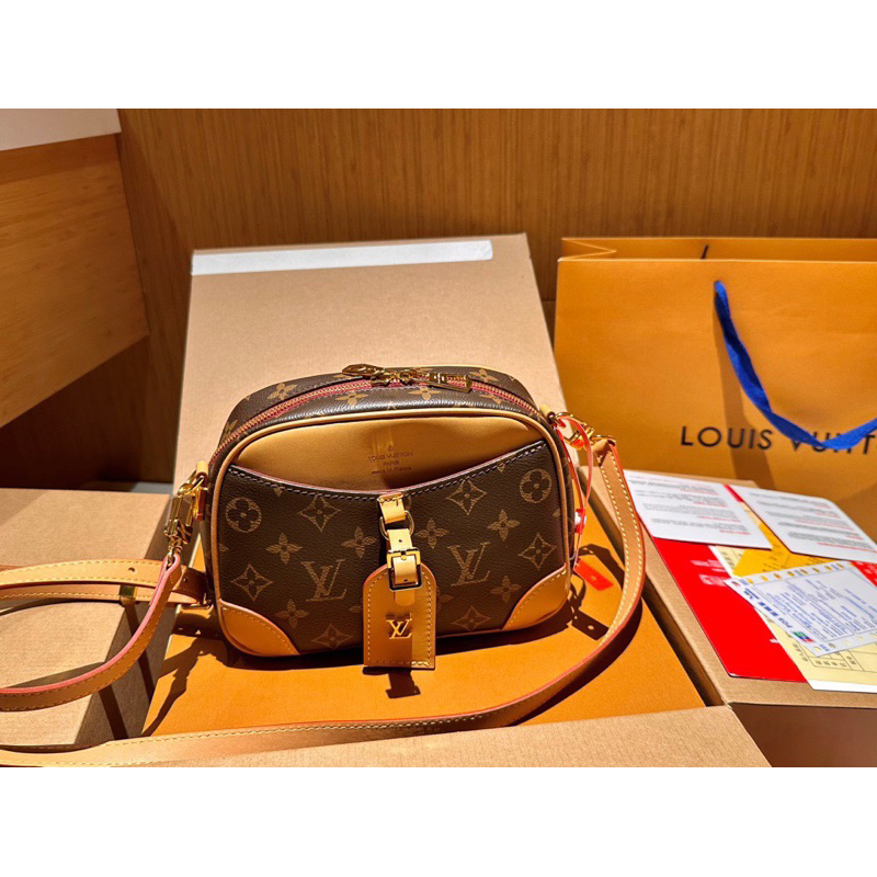 Túi LV DEAUVILLE bản super size 21cm fullbox