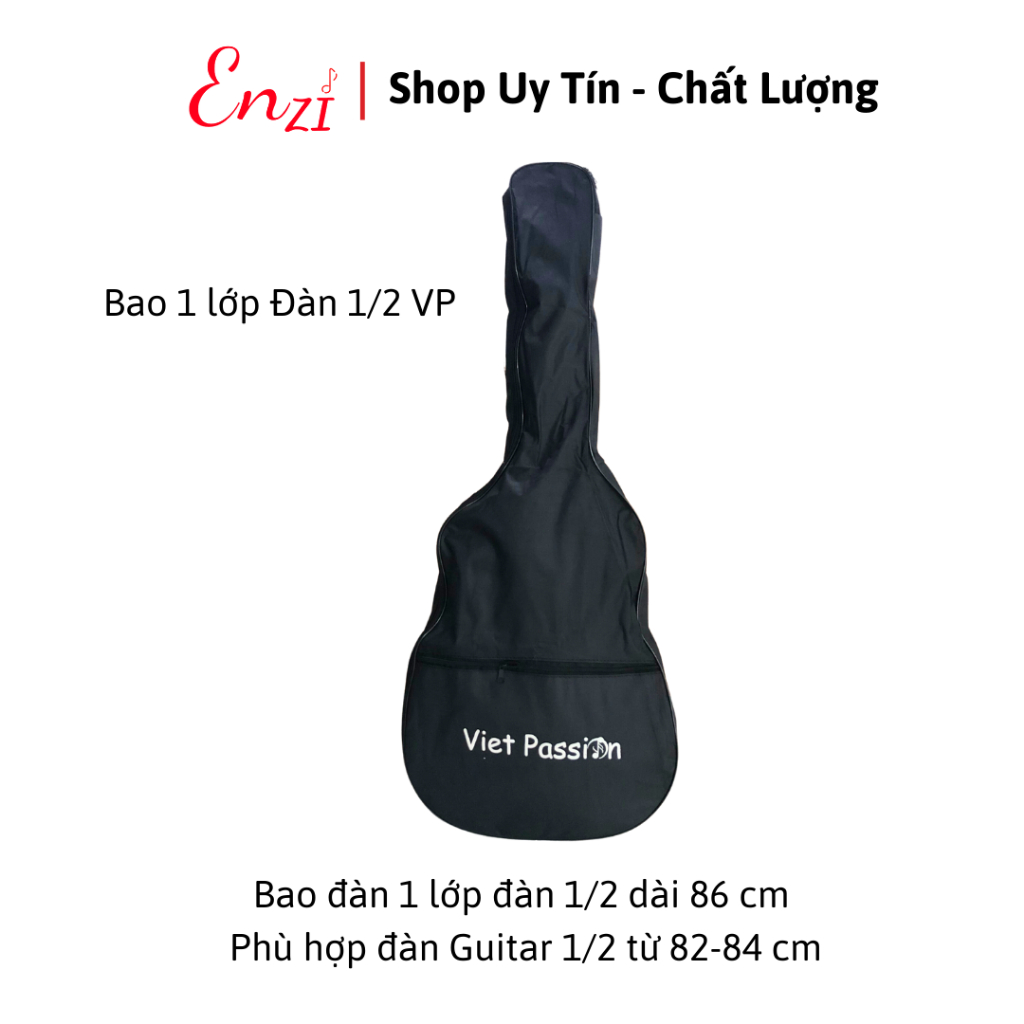 Bao đàn guitar 3 lớp bao da guitar chất lượng dày dặn Enzi