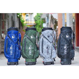 Túi gậy Golf hàng không HONMA Nắp Cứng Có Bánh Xe Tiện Lợi - TG013