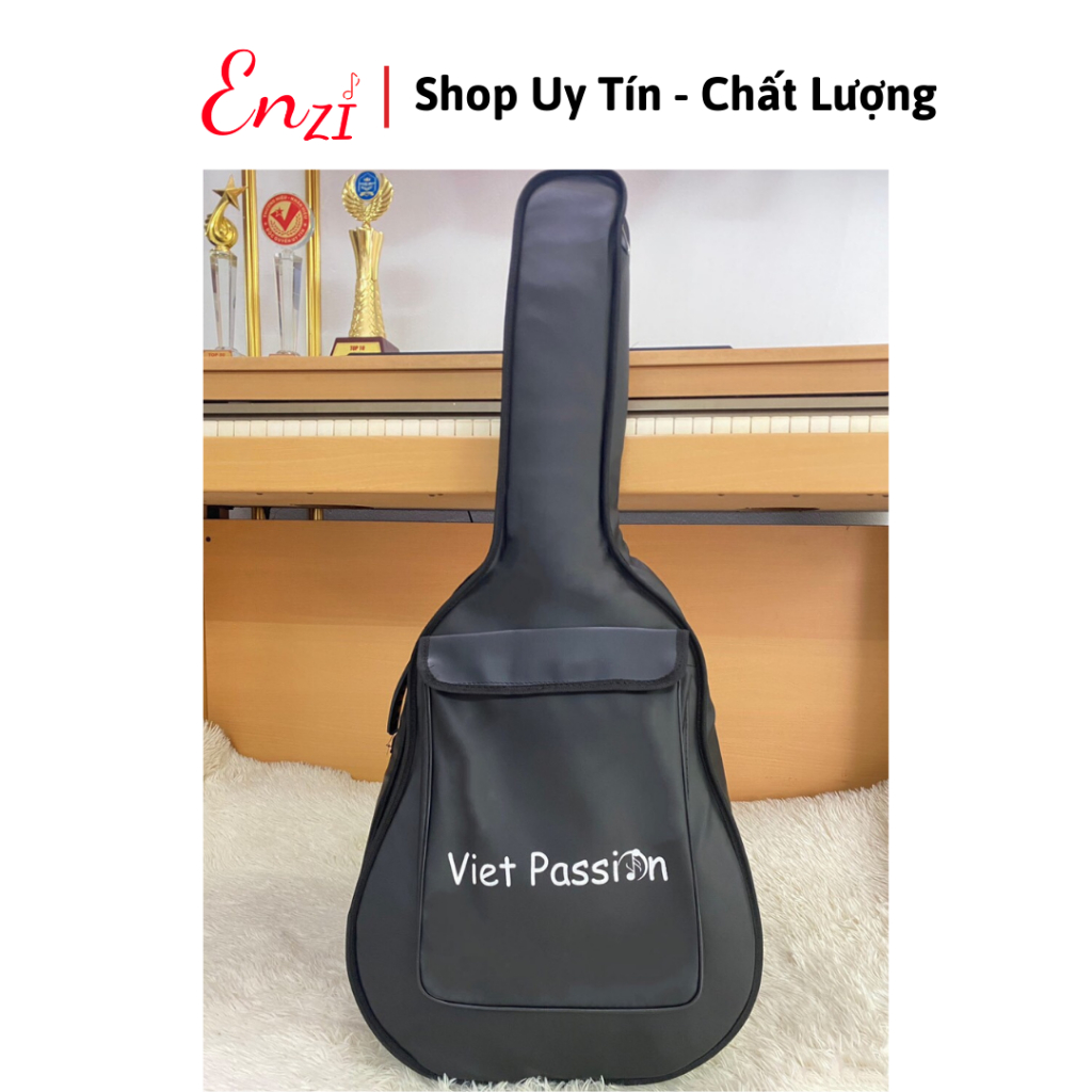 Bao đàn guitar acoustic classic cho đàn mini 3/4 và 1/2 vài dù bền đẹp Enzi