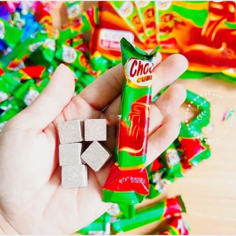 Kẹo socola choco cube thanh 5 viên béo ngậy