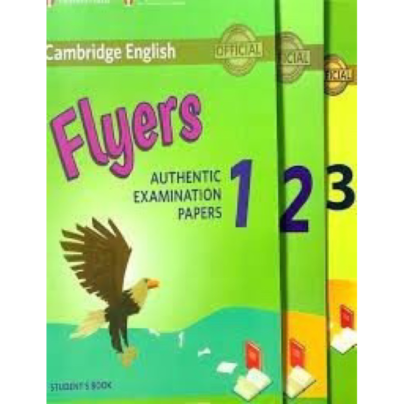 Bộ Cambridge Flyers 3 Level Màu Cao Cấp kèm Audio