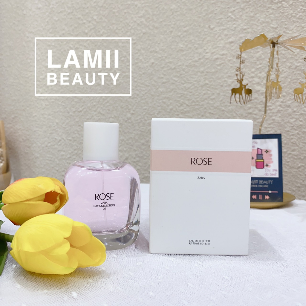 NƯỚC HOA ZARA ROSE EAU DE TOILETTE kèm bill hãng- LAMII BEAUTY