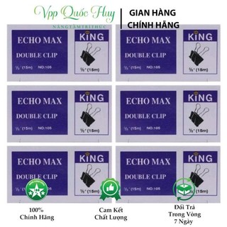 Kẹp Tài liệu đen - đủ kích cỡ ( 12 cái / hộp)