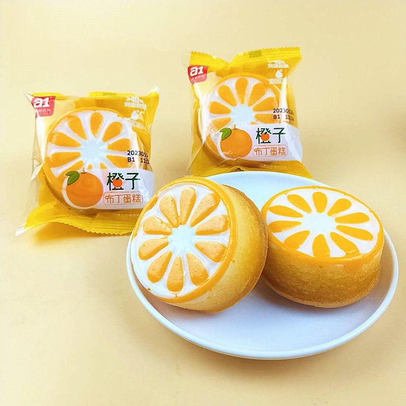 Bánh bông lan vị cam