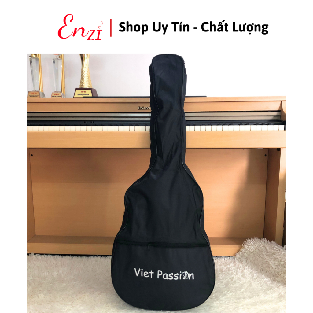 Bao đàn guitar acoustic classic cho đàn mini 3/4 và 1/2 vài dù bền đẹp Enzi