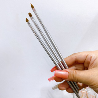 Set 3 cây cọ vẽ trang trí móng nail 0372