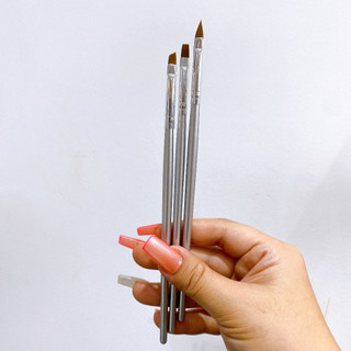 Set 3 cây cọ vẽ trang trí móng nail 0372