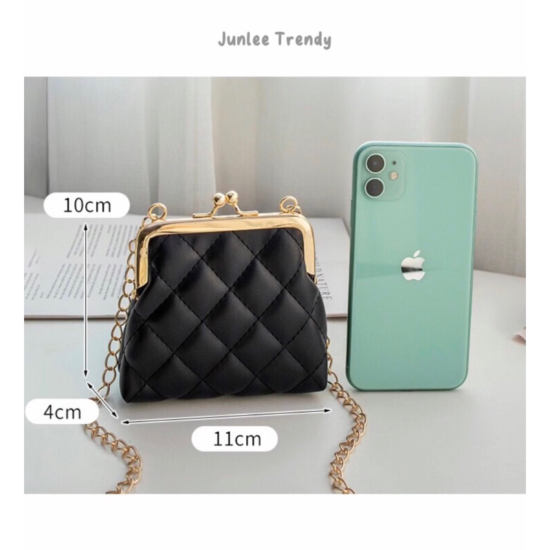 🔥 FREESHIP EXTRA 🔥 TÚI ĐEO CHÉO DÁNG NHỎ DÂY XÍCH TIỂU THƯ - DC002 - ♨️