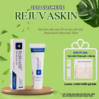 Gel ngăn ngừa sẹo và làm xẹp sẹo lồi,sẹo phì đại REJUVASKIN Rejuvasil 10ml-làm mờ sẹo nhanh chóng