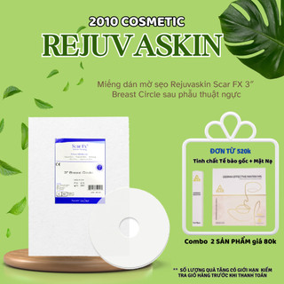 Miếng dán xóa mờ sẹo phẫu thuật ngực Rejuvaskin Scar FX 3″ Breast Circle