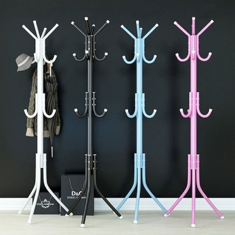 Cây treo quần áo nón mũ túi xách đa năng inox sơn cao cấp