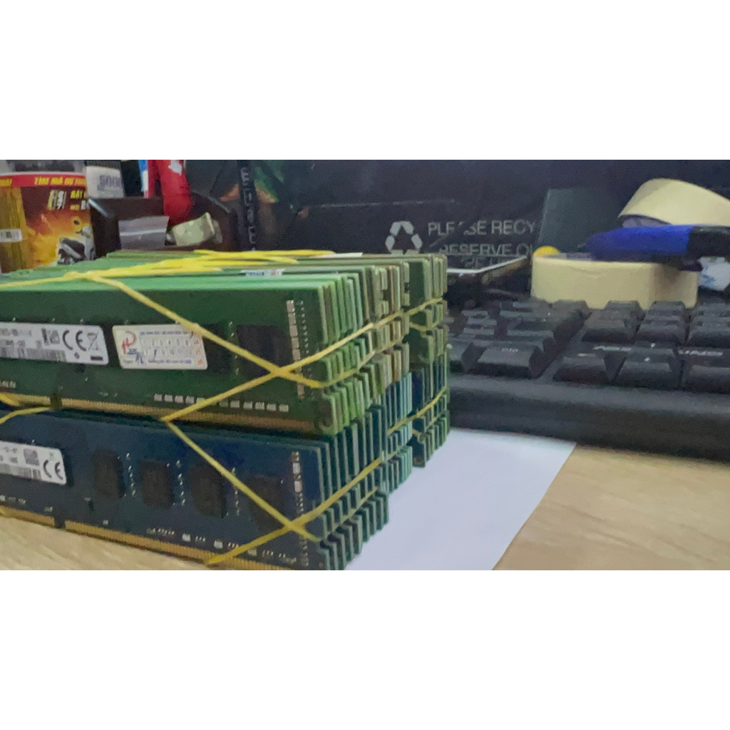 Ram PC Máy tính bàn Kingston HyperX Fury Red 8GB  DDR3 Bus 1600Mhz mới bảo hành 36 tháng