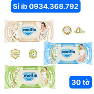 Khăn giấy Ướt Molfix Organic Thiên nhiên