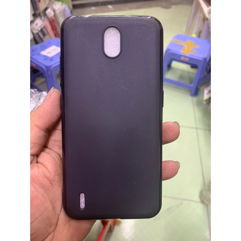 ốp lưng điện thoại Nokia C2 dẻo màug đen nhám