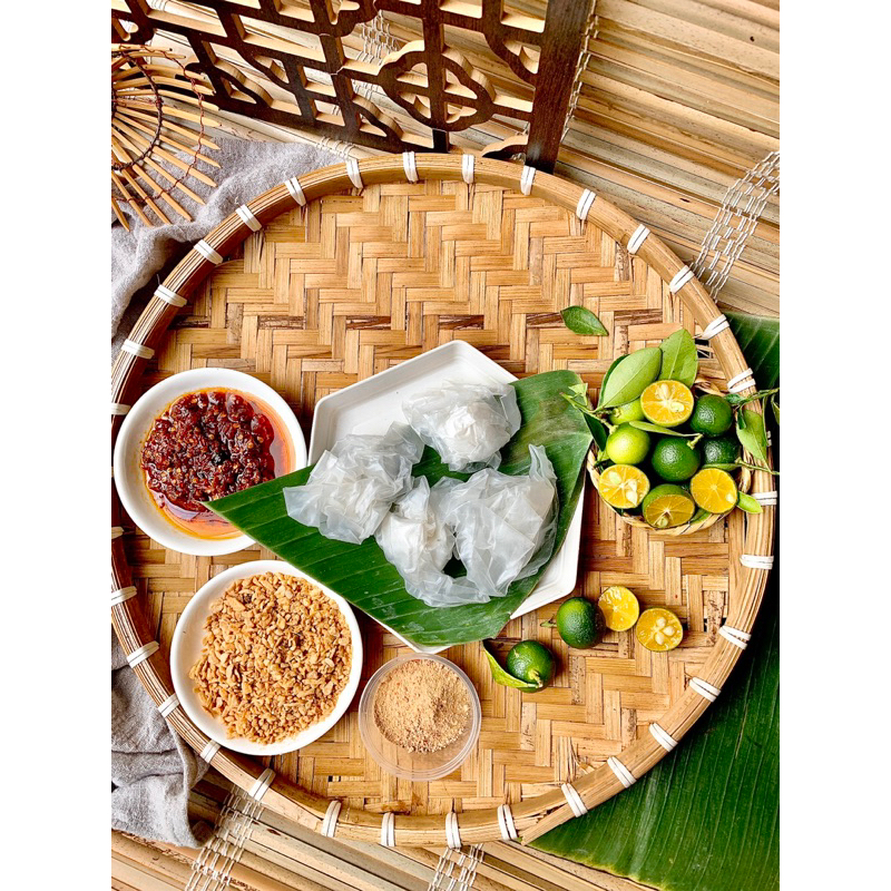 Bánh tráng phơi sương SATE TỎI MUỐI - Bánh tráng Mạnh Hùng