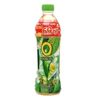 Chai trà xanh không độ 455ml