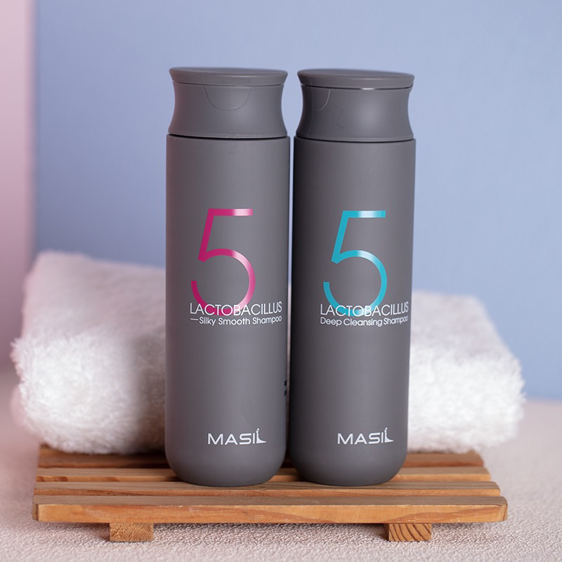MASIL Dầu gội 5 Lactobacillus phục hồi tóc/làm sạch sâu. Chứa men Lactobacillus