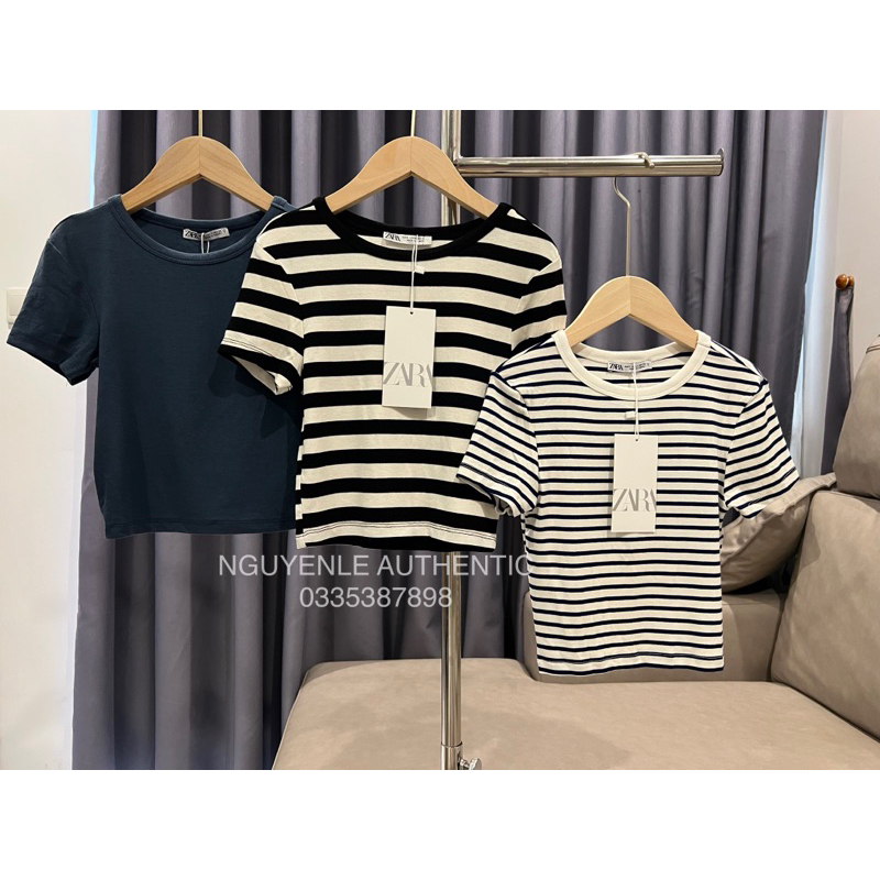 Áo croptop Zara Authentic