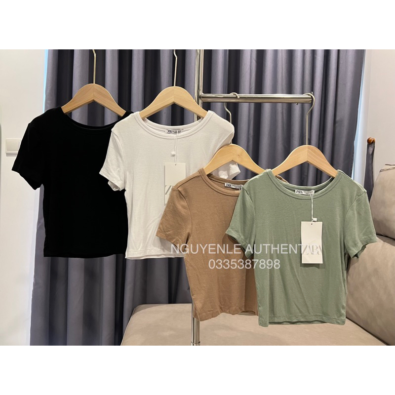 Áo croptop Zara Authentic