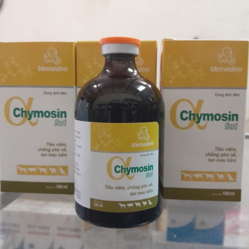 Chymosin fort 100ml tiêu viêm chống phù nề