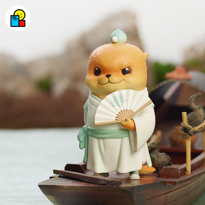 Ting135 Mô hình chú chó Otto Jianghu Series Cổ Trang blind box hộp mù sưu tầm blindbox