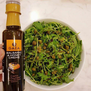 Nước sốt balsamic và mật ong nhãn hiệu Gaea 200ml