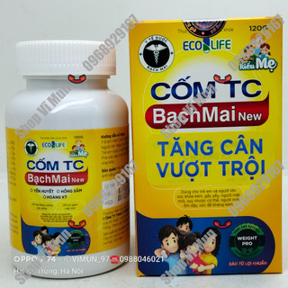 Cốm tăng cân Bạch Mai - giúp trẻ ăn ngon, tăng cân tự nhiên, tăng cường đề kháng, giảm ốm vặt