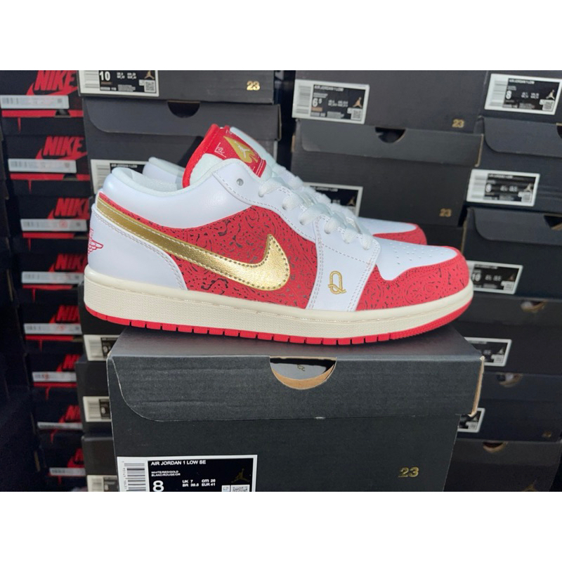Giày Jordan 1 low JQK SPADES | Cao cấp