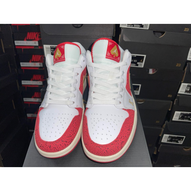 Giày Jordan 1 low JQK SPADES | Cao cấp