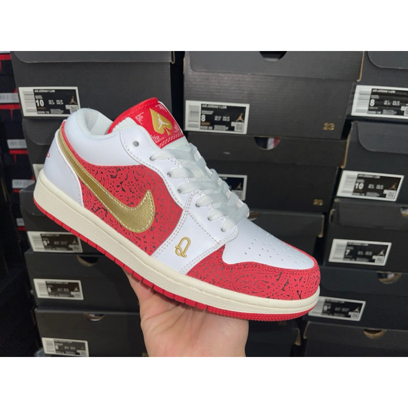 Giày Jordan 1 low JQK SPADES | Cao cấp