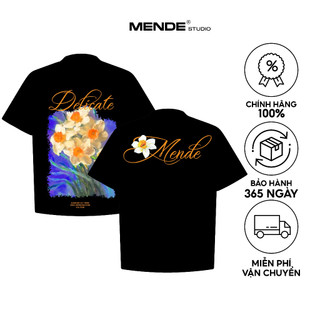 Delicate Tee - Áo Thun Mende Unisex Đen