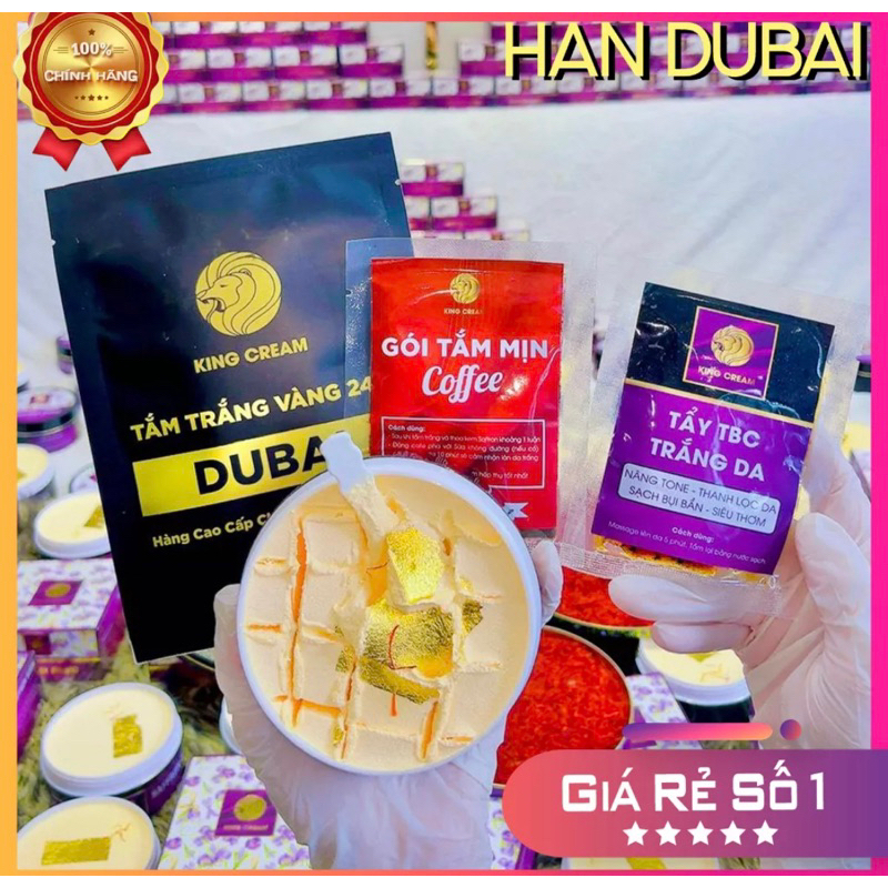 [ Freeship - HÀNG CHÍNH HÃNG 💯]  COMBO KEMBODY TRẮNG DA SAFFRON DUBAI
