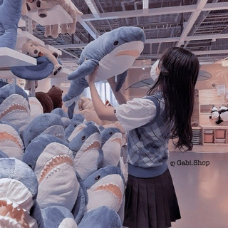 Cá mập ôm ikea 1m 100% chính hãng