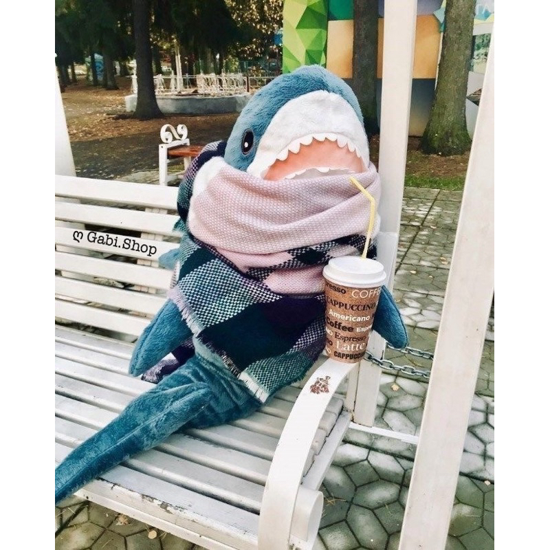 Cá mập ôm ikea 1m2 100% chính hãng