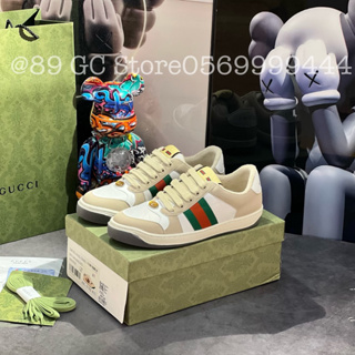 Giày Thể Thao Sneakers Gucci X Adidas Originals Gazelle Hq8853, Giày Thể  Thao Adidas Gucci Gazelle White Da Thật | Shopee Việt Nam