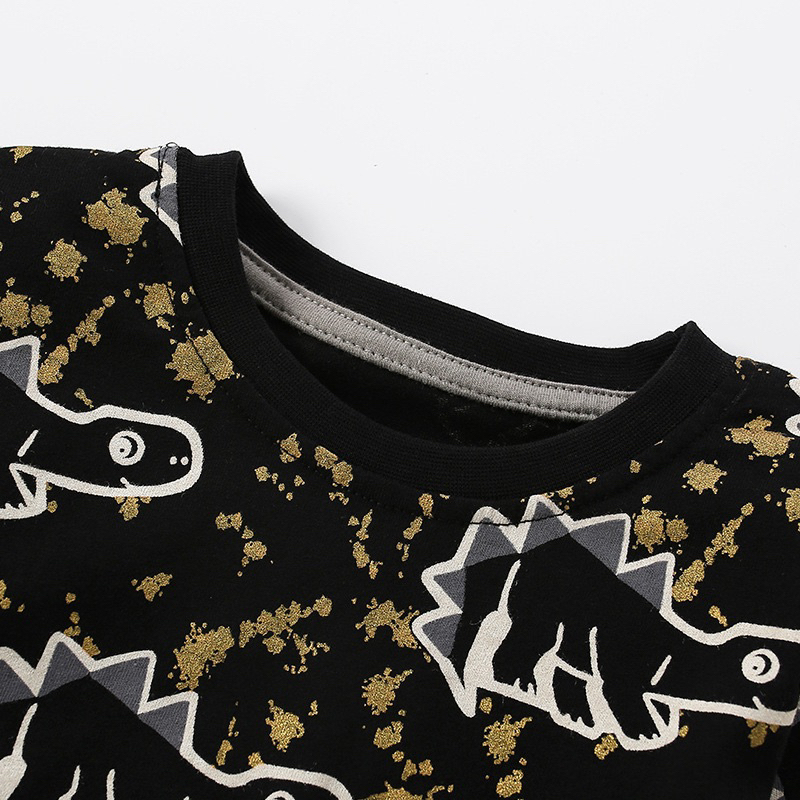 Bộ thun cotton dài tay Malwee thu đông bé trai