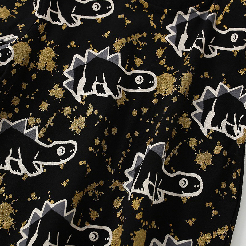 Bộ thun cotton dài tay Malwee thu đông bé trai